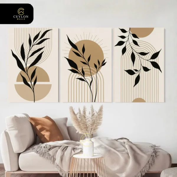 Modern Boho Botanical Wall Art