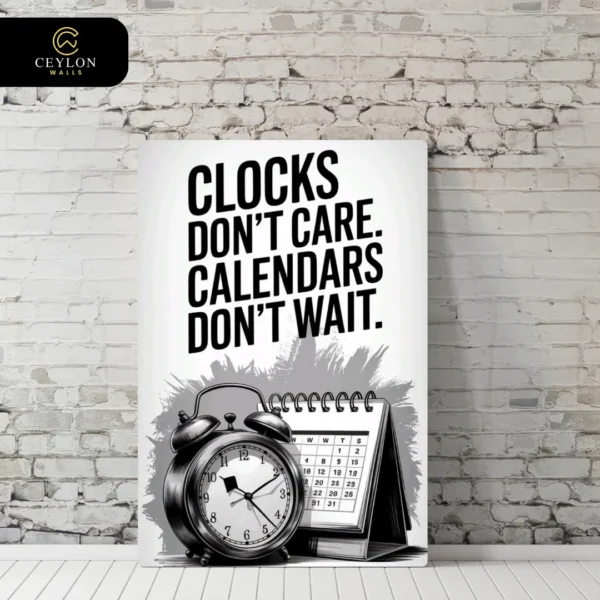 Time Management Hustle Wall Art