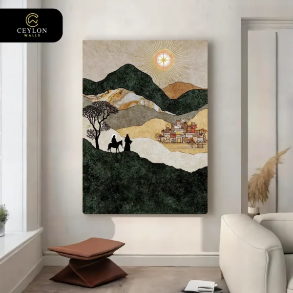 The Journey to Bethlehem Wall Art