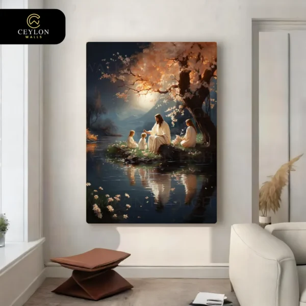 Sermon by the Lake Wall Art