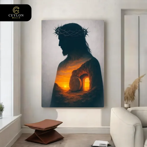 The Silhouette of Redemption Wall Art