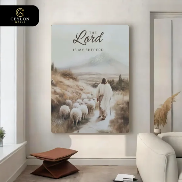 The Lord is My Helper Wall Art